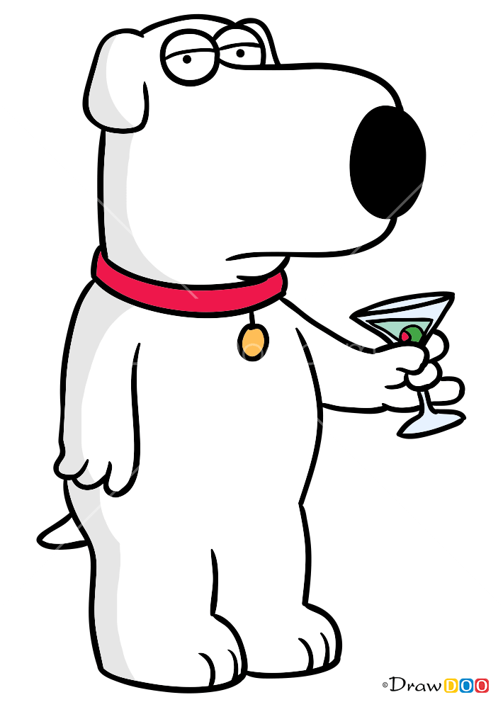 How to Draw Brian Griffin, Family Guy